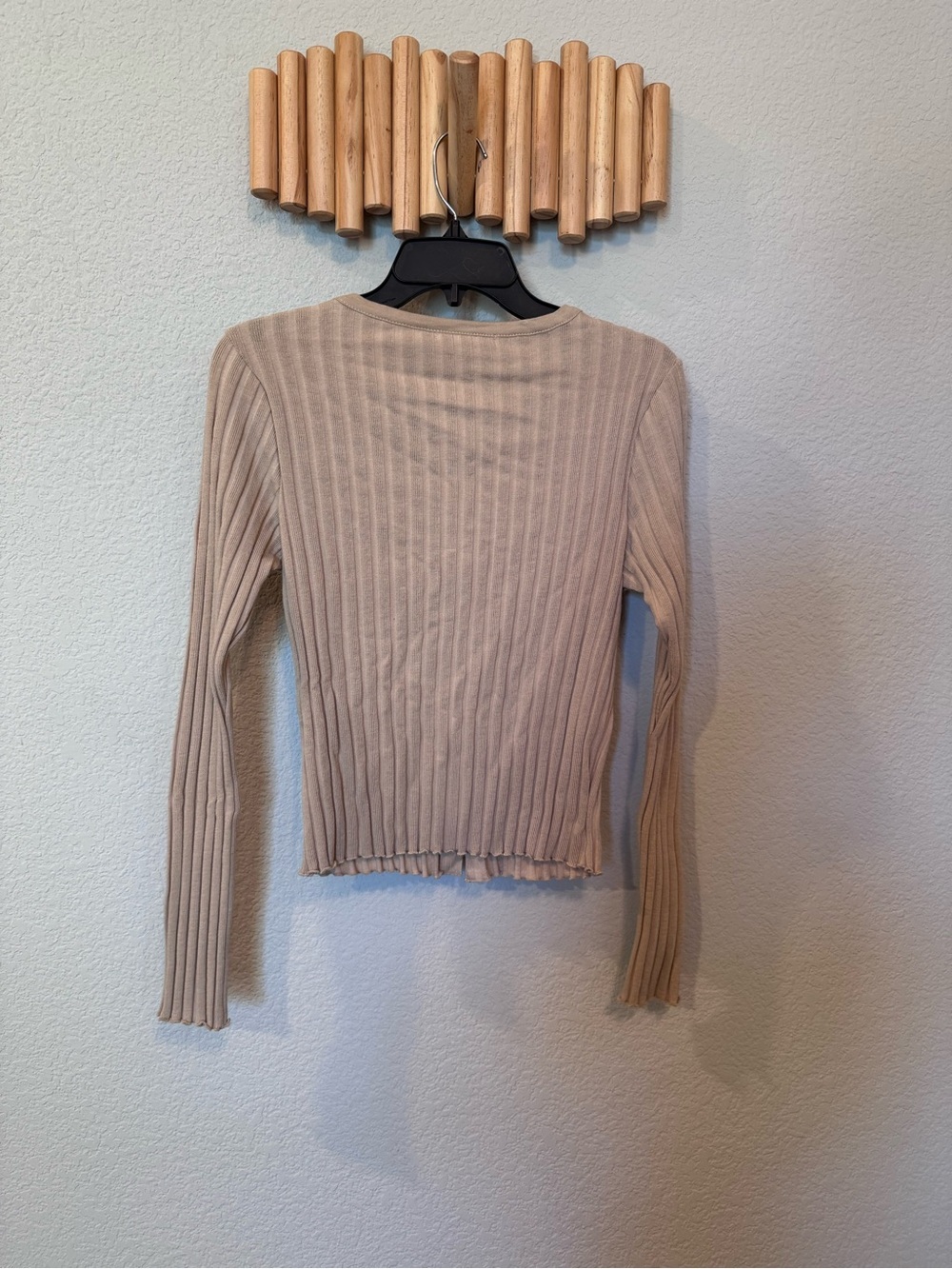 Copper Key Ribbed Button Front Cardigan NWT Size Large - Picture 8 of 10